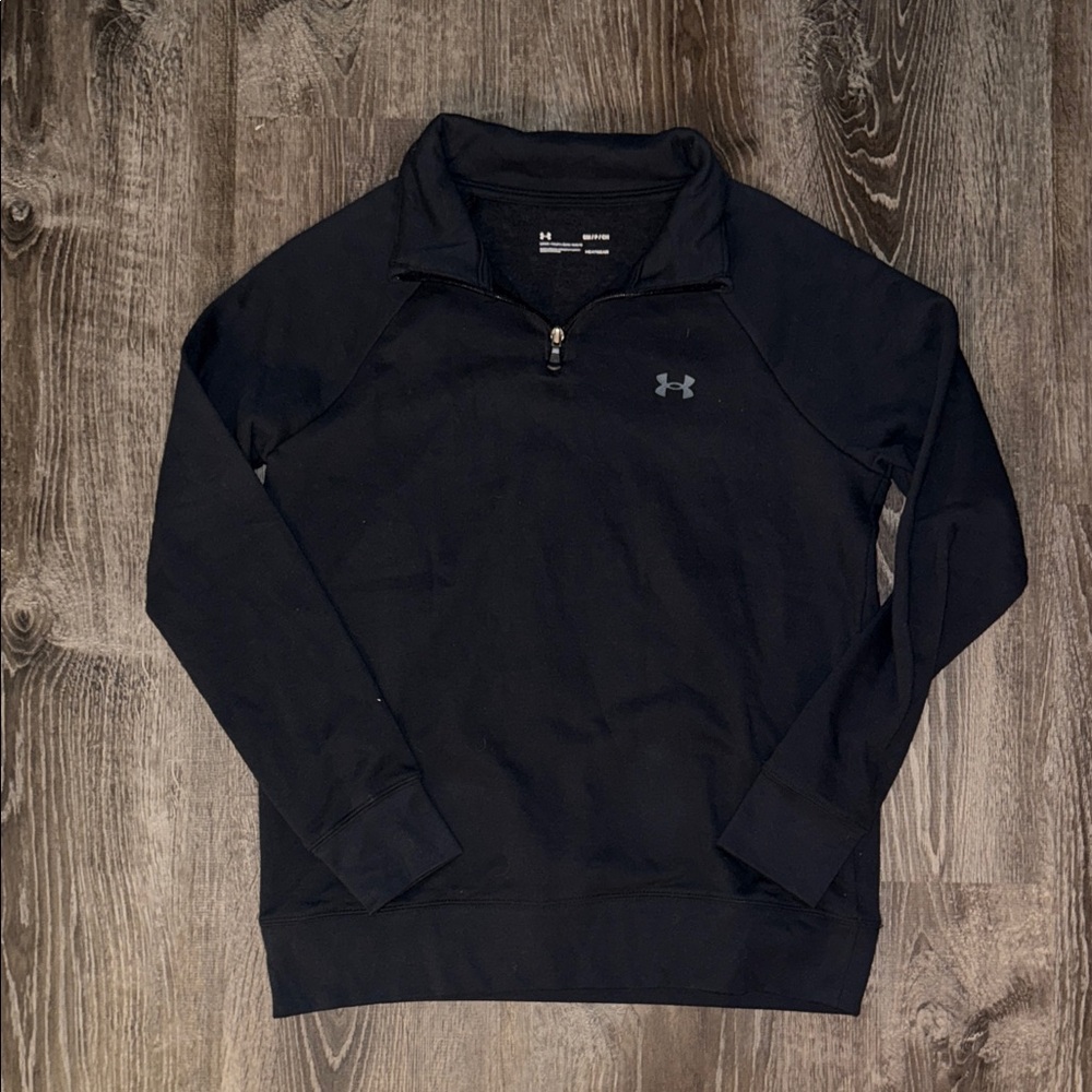 Under Armour Black Quarter-Zip Sweatshirt